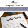 Fast, Reliable and Professional Subpoena Server New Jersey