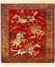 Hunting silk rug(silk rugs)