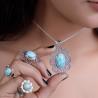 The Beautiful Design of Larimar Gemstone Jewelry