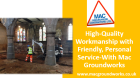 High-Quality Workmanship with Friendly, Personal Service-With Mac Groundworks