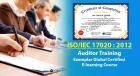 ISO/IEC 17020 Certified Auditor Training