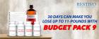 30 DAYS CAN MAKE YOU LOSE UP TO 11-POUNDS WITH BUDGET PACK 9