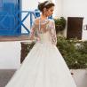 Detachable Train | Bow | Long Sleeve Wedding Gowns - Gorgeous Gown 4u