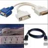 DVI Splitter Y-Cables, DVI-I to DVI-D, VGA and more