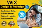 Wix ecommerce Website