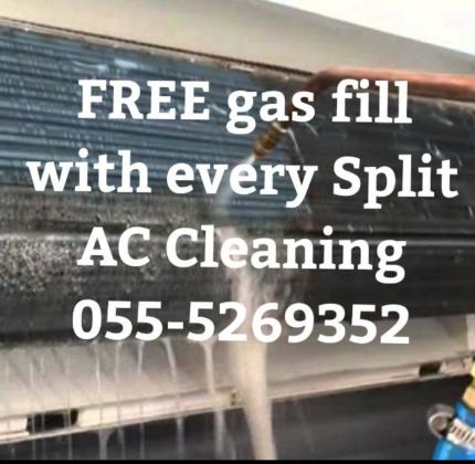 low cost ac services 055-5269352 uae split repair clean duct gas fill maintenance central ajman