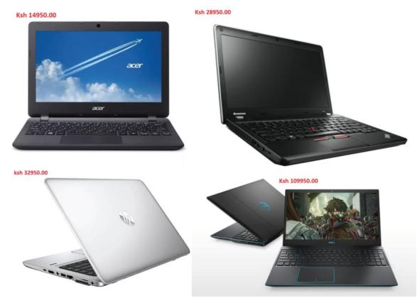 Refurbed Office and gaming Laptops and Notebooks