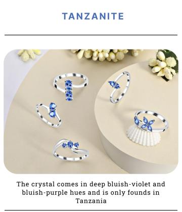 Wholesale Tanzanite Jewelry  | Rananjay Exports
