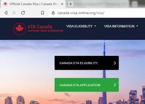 CANADA  Official Immigration Visa Application ONLINE OFFICIAL IMMIGRATION WEBSITE