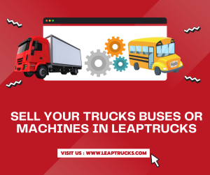 Sell your trucks, buses or machines in Leaptrucks