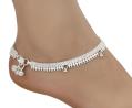 AanyaCentric Silver Plated Alloy Anklets Payal Pair ACIA0047