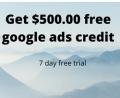 Get $500 FREE Google Ad Credits. + 7 day free trial