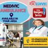 Book the Awesome Ambulance Service in Golaroad, Patna at an Affordable Price