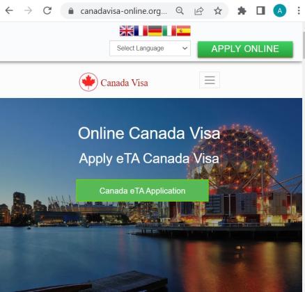 CANADA Official Online Greece Citizens - Διαδικτυακή Αίτηση Βίζας Καναδά - Επίσημη Βίζα
