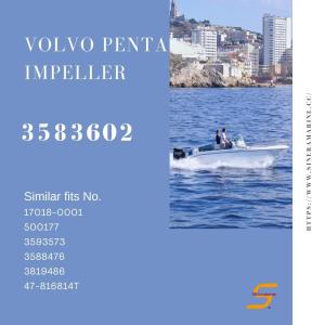 Impeller 3583602 Volvo Penta