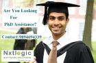 PhD  guidance in Coimbatore