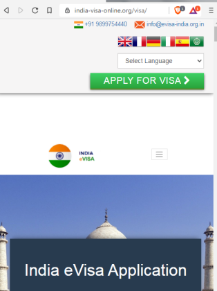 INDIAN Official Government Immigration Visa Application Online Slovenia Citizens - Official Indian Visa Immigration Head Office