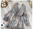 FLORAL DRESS WITH LONG SLEEVES Regular price৳3,952.968