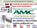 split ac clean with free gas fill 055-5269352 in dubai ducted central gas repair fixing installation