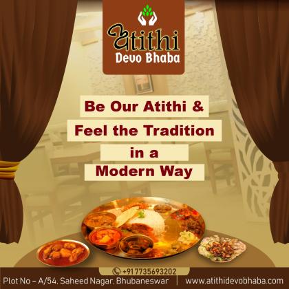 Authentic Restaurant in Bhubaneswar - Atithi Devo Bhaba