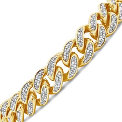 Decidedly Designed Diamond Bracelet Mens - Exotic Diamonds