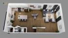 3D Floor Plan Rendering for a Visionary House in Austin, Texas