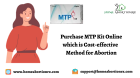 To terminate early pregnancy at home order online MTP kit