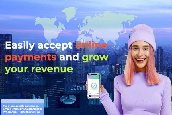 Easily accept online payments and grow your revenue