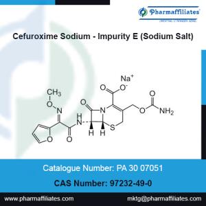Cefuroxime Sodium - Impurity E (Sodium Salt), CAS No : 97232-49-0