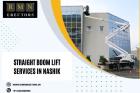 Straight Boom Lift Services in Nashik - RMN Erectors