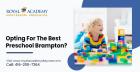 Opting For The Best Preschool Brampton?