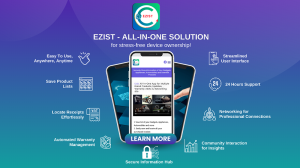 Ezist makes your life easy by organizing all your products!!