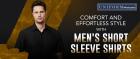 COMFORT AND EFFORTLESS STYLE WITH MEN'S SHORT SLEEVE SHIRTS