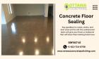 Concrete Floor Sealing in Ontario