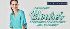 EASY-CARE BLOUSES REDEFINING CONVENIENCE WITH ELEGANCE