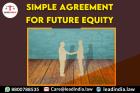 Top Legal Firm | simple agreement for future equity | Lead India