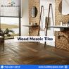 Upgrade Your Space with Stunning Lovely Wood Mosaic Tile