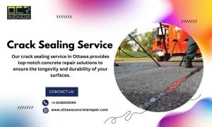 Crack Sealing Service | Ottawa Concrete Repair