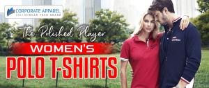 Get the polished player womens polo t shirts