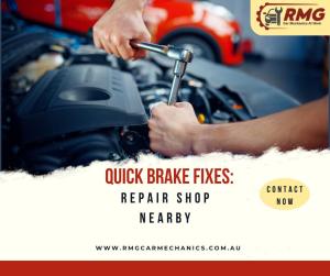 Quick Brake Fixes: Repair Shop Nearby