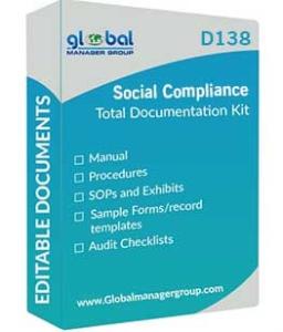 Social Compliance Documents Kit