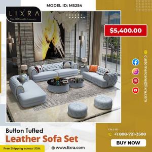 Buy Leather Sectional Sofas