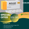 Order Ativan 2mg easily with debit card payments, and enjoy free delivery along with a 10% discount