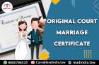 Original Court Marriage Certificate
