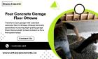 Pour Concrete Garage Floor Ottawa | Ottawa Concrete