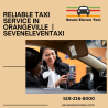 Reliable Taxi Service In Orangeville  | Seveneleventaxi