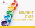 Solvent Dyes Manufacturers in India