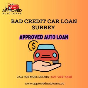 bad credit car loan surrey
