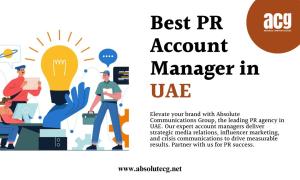 Best PR Account Manager in UAE | Absolute Communications Group