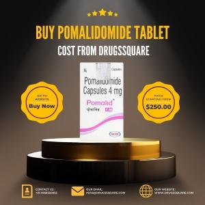Buy Pomalidomide tablet cost with Drugssquare now
